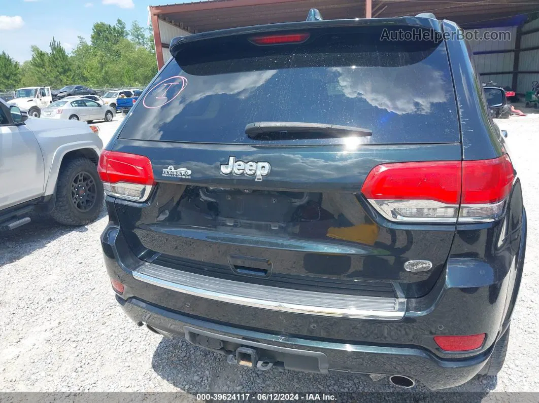 2015 Jeep Grand Cherokee Overland Black vin: 1C4RJECG5FC635605