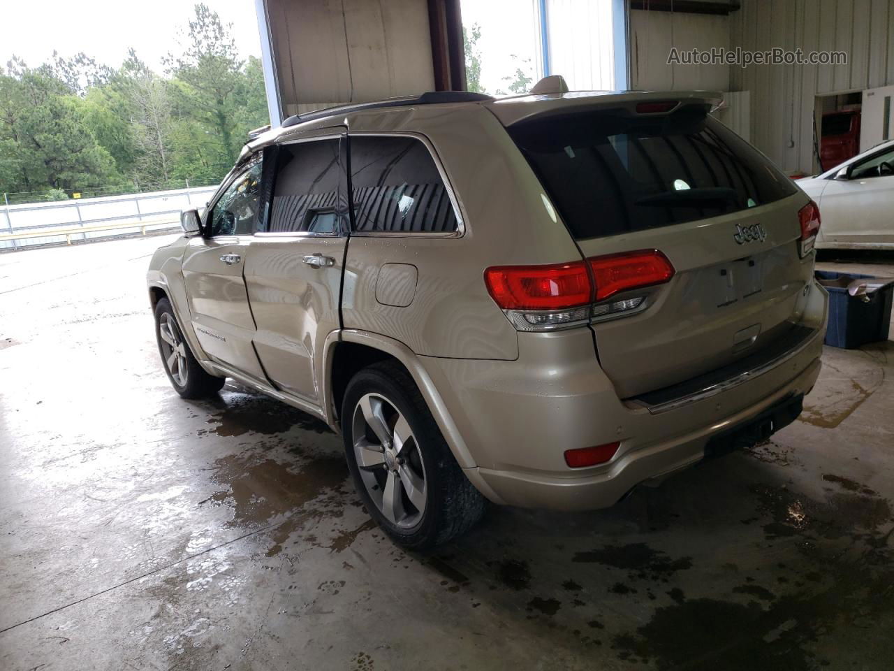 2014 Jeep Grand Cherokee Overland Tan vin: 1C4RJECG6EC164482