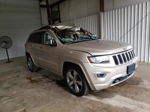 2014 Jeep Grand Cherokee Overland Tan vin: 1C4RJECG6EC164482