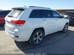 2015 Jeep Grand Cherokee Overland White vin: 1C4RJECG6FC125862