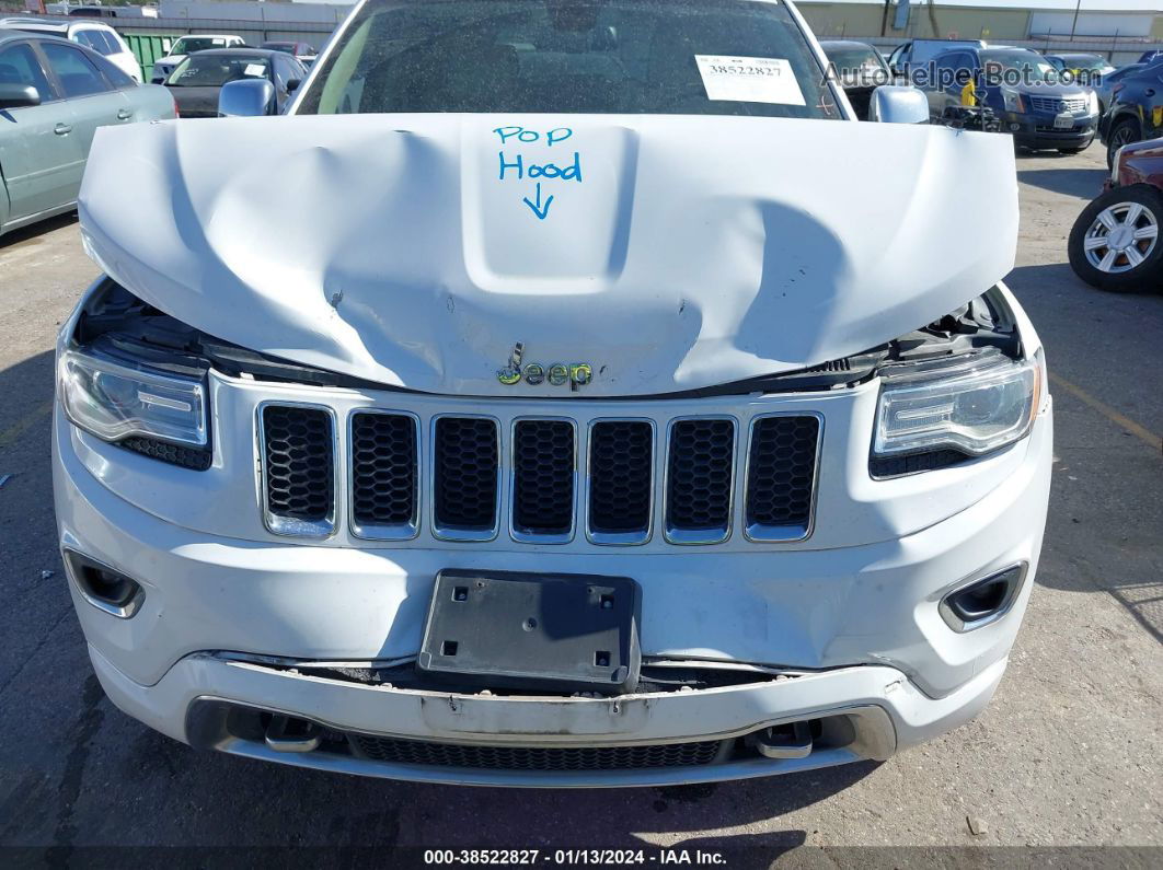 2015 Jeep Grand Cherokee Overland White vin: 1C4RJECG6FC125862