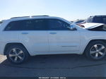 2015 Jeep Grand Cherokee Overland White vin: 1C4RJECG6FC125862