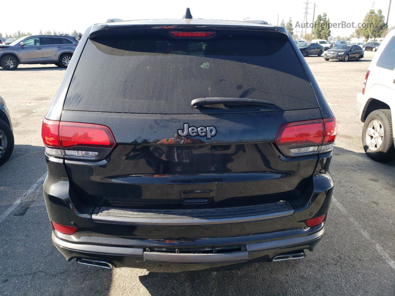 2021 Jeep Grand Cherokee Overland Black vin: 1C4RJECG6MC551077