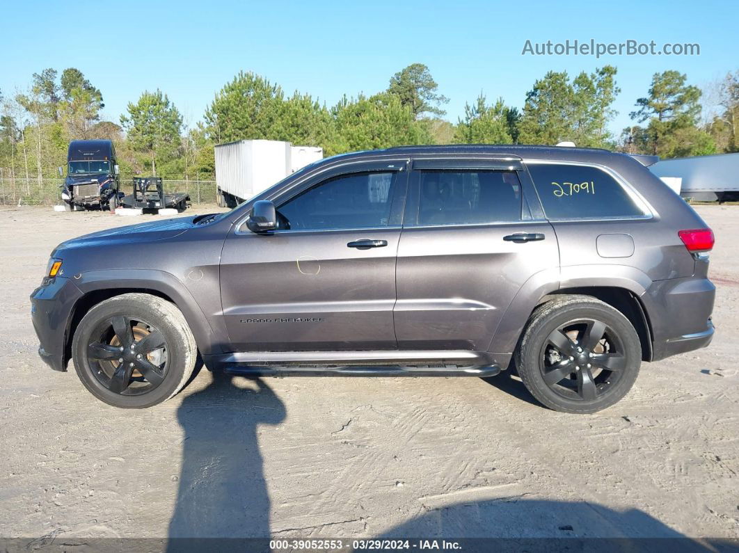 2015 Jeep Grand Cherokee High Altitude Серый vin: 1C4RJECG7FC111176