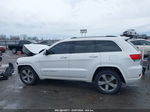 2015 Jeep Grand Cherokee Overland White vin: 1C4RJECGXFC199348