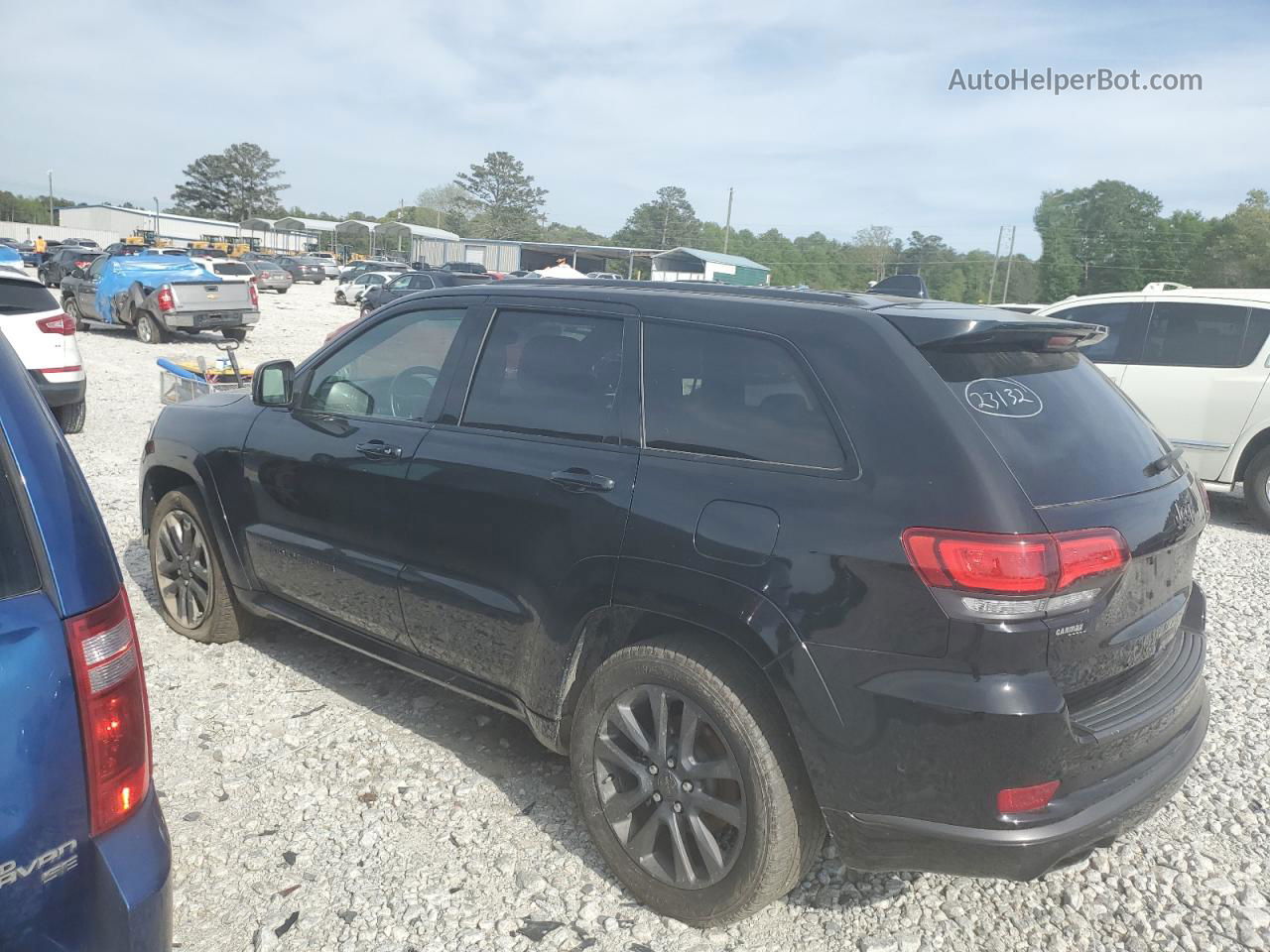 2019 Jeep Grand Cherokee Overland Black vin: 1C4RJECGXKC580949