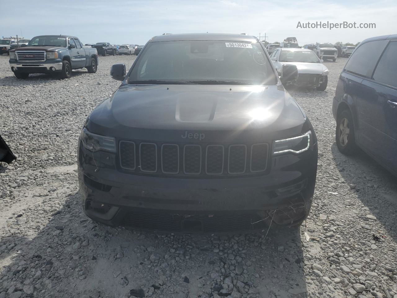 2019 Jeep Grand Cherokee Overland Black vin: 1C4RJECGXKC580949