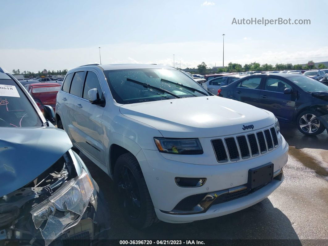 2015 Jeep Grand Cherokee High Altitude White vin: 1C4RJECM7FC243909