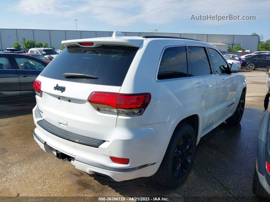 2015 Jeep Grand Cherokee High Altitude White vin: 1C4RJECM7FC243909