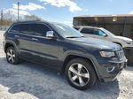 2014 Jeep Grand Cherokee Overland Gray vin: 1C4RJECMXEC300201