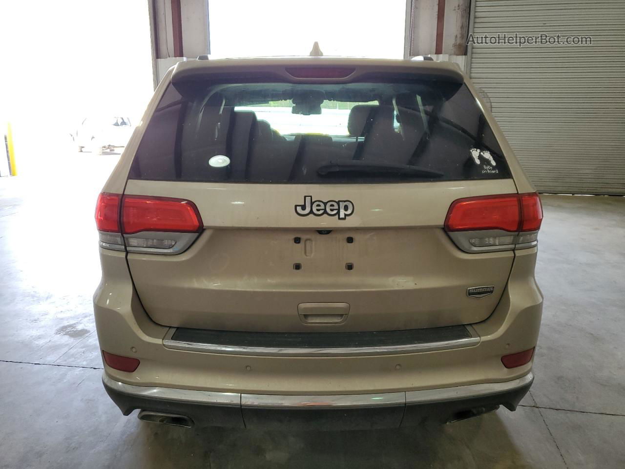 2014 Jeep Grand Cherokee Summit Золотой vin: 1C4RJEJT8EC252112