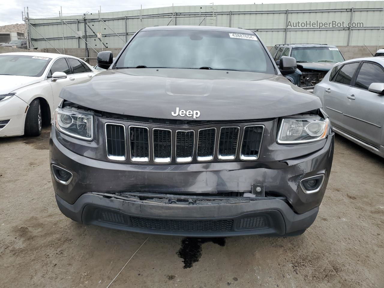 2014 Jeep Grand Cherokee Laredo Угольный vin: 1C4RJFAG0EC384659