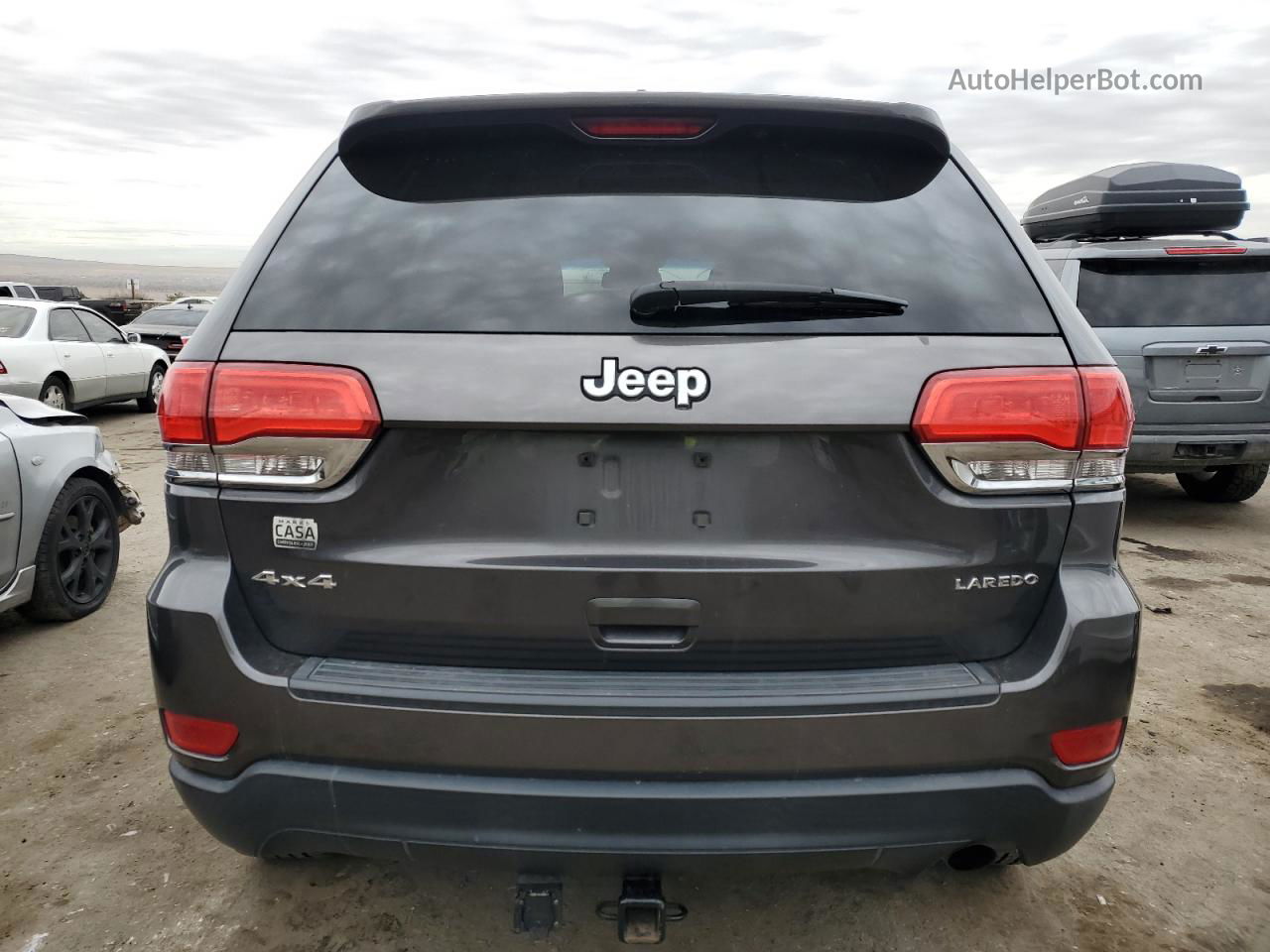 2014 Jeep Grand Cherokee Laredo Угольный vin: 1C4RJFAG0EC384659