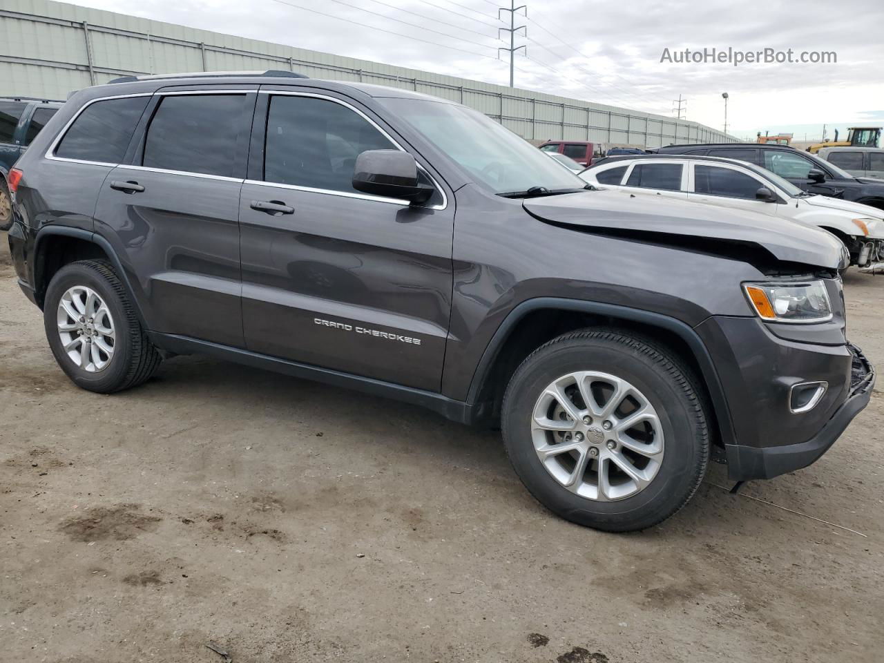 2014 Jeep Grand Cherokee Laredo Угольный vin: 1C4RJFAG0EC384659