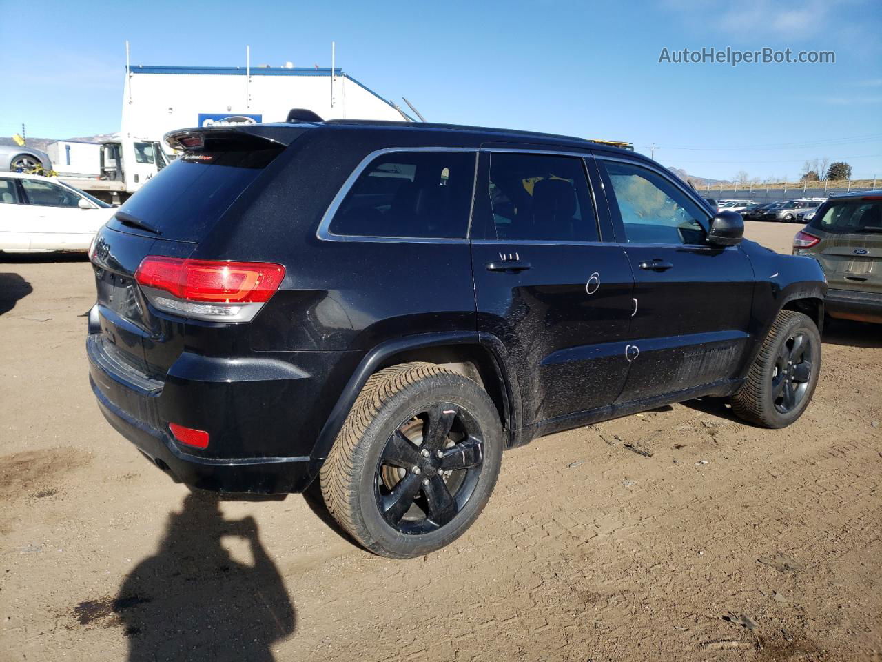 2014 Jeep Grand Cherokee Laredo Black vin: 1C4RJFAG0EC517890