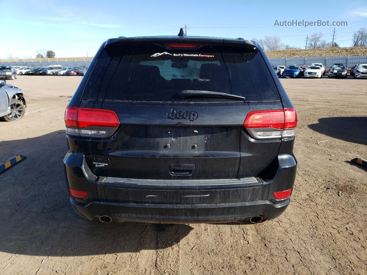 2014 Jeep Grand Cherokee Laredo Black vin: 1C4RJFAG0EC517890