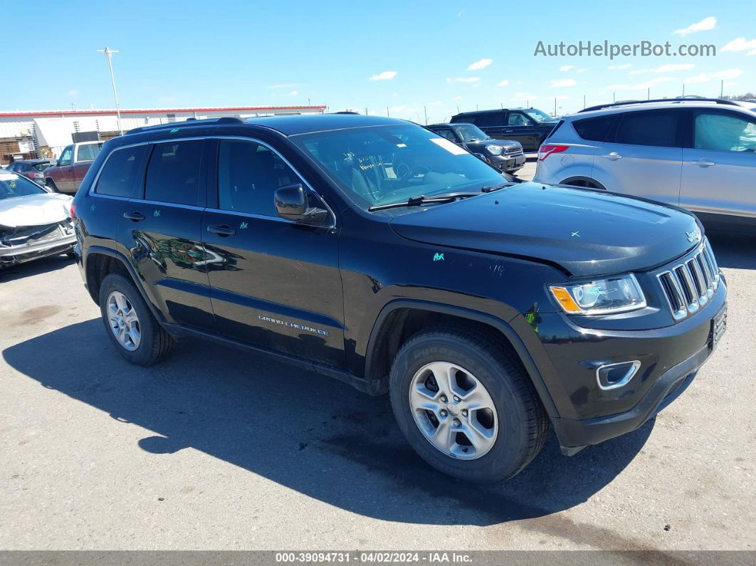 2015 Jeep Grand Cherokee Laredo Black vin: 1C4RJFAG0FC650506