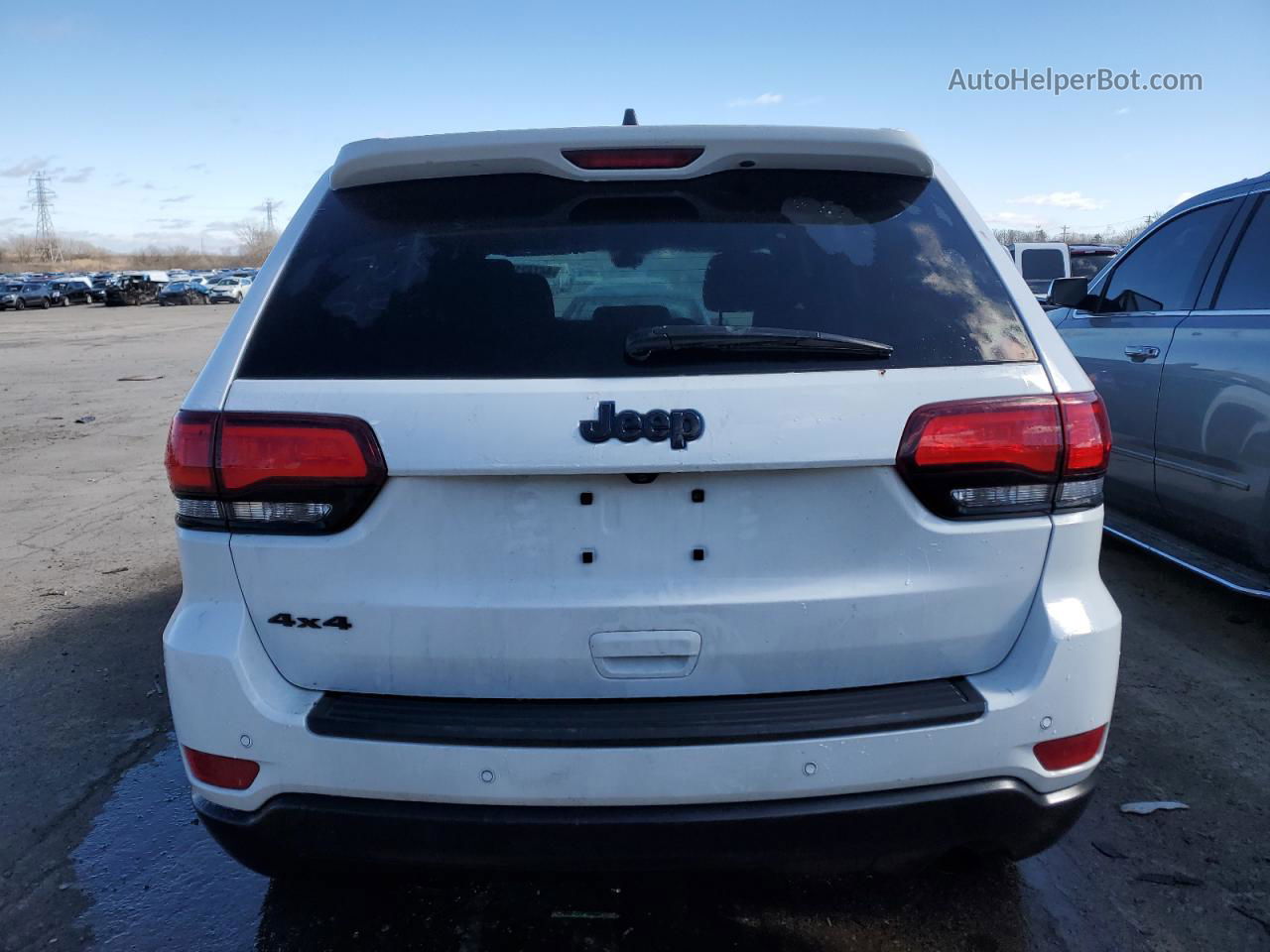 2019 Jeep Grand Cherokee Laredo White vin: 1C4RJFAG0KC638219