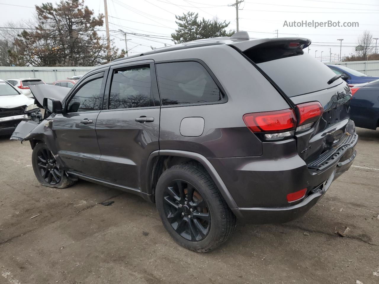 2021 Jeep Grand Cherokee Laredo Угольный vin: 1C4RJFAG0MC516320