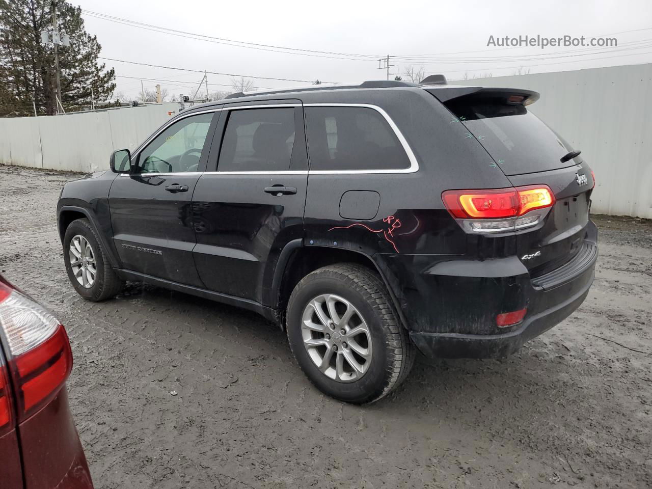 2021 Jeep Grand Cherokee Laredo Black vin: 1C4RJFAG0MC530749