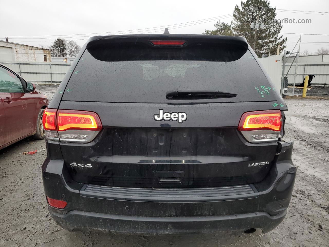 2021 Jeep Grand Cherokee Laredo Black vin: 1C4RJFAG0MC530749