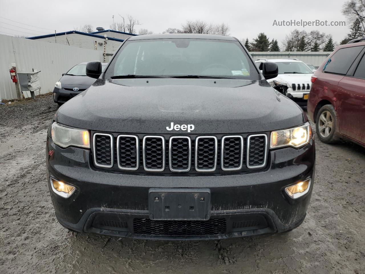 2021 Jeep Grand Cherokee Laredo Черный vin: 1C4RJFAG0MC530749