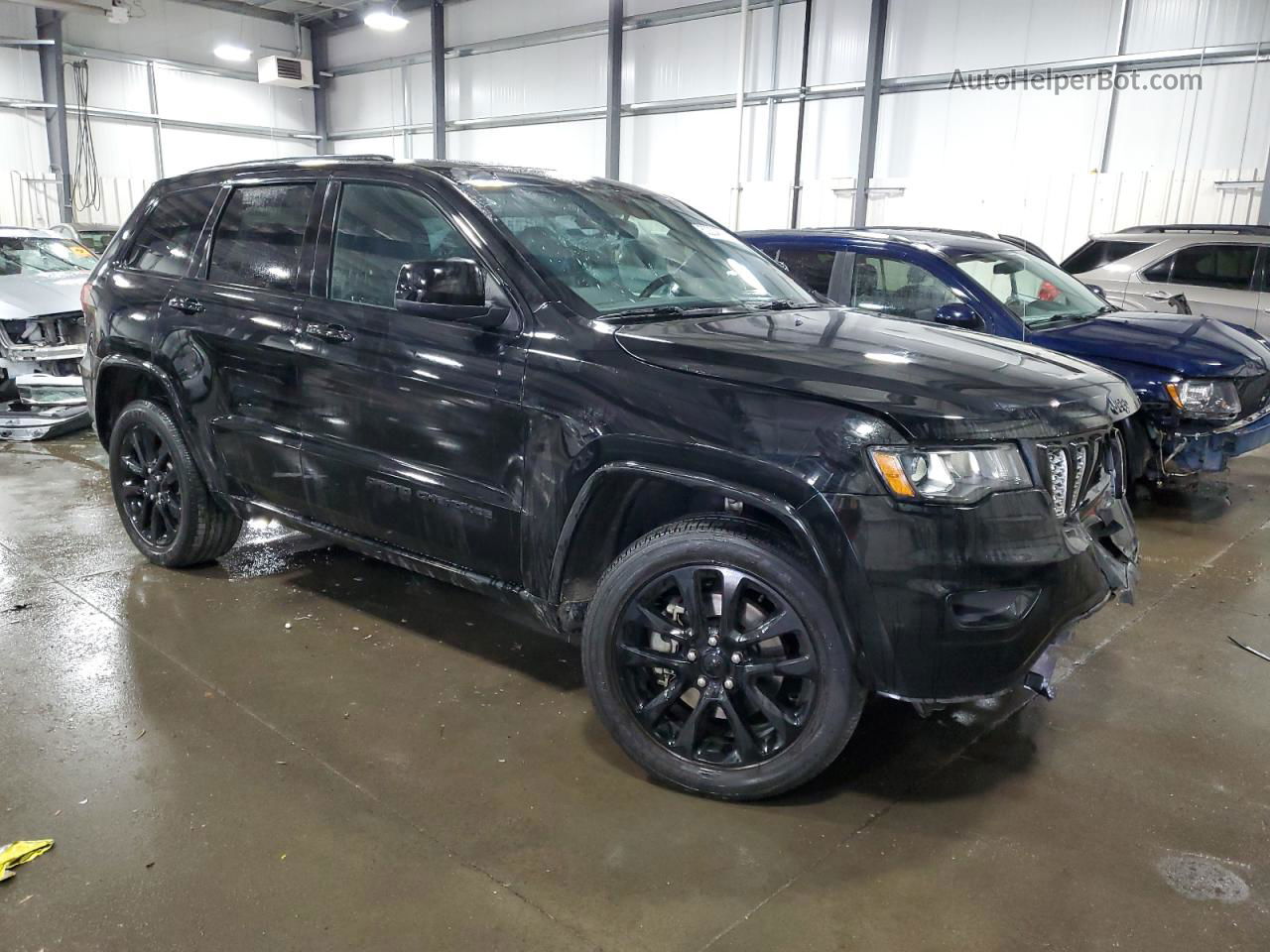 2021 Jeep Grand Cherokee Laredo Black vin: 1C4RJFAG0MC594466