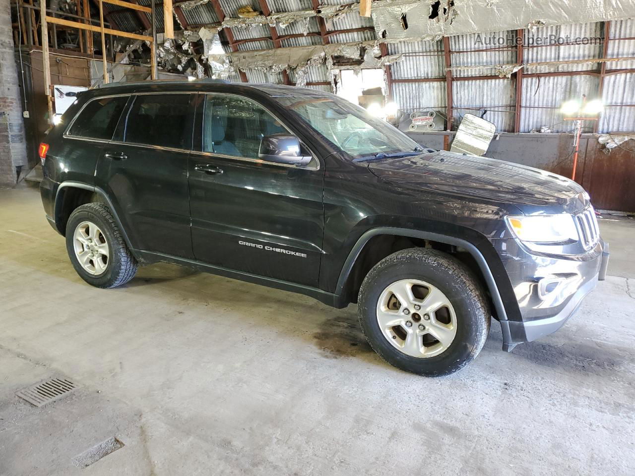 2014 Jeep Grand Cherokee Laredo Черный vin: 1C4RJFAG1EC179321