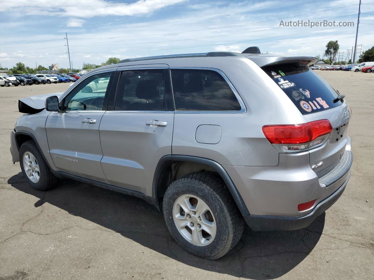 2014 Jeep Grand Cherokee Laredo Silver vin: 1C4RJFAG1EC183143