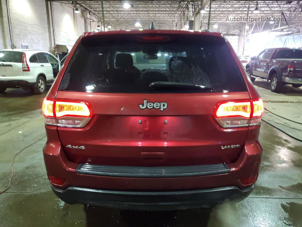 2014 Jeep Grand Cherokee Laredo Burgundy vin: 1C4RJFAG1EC236682