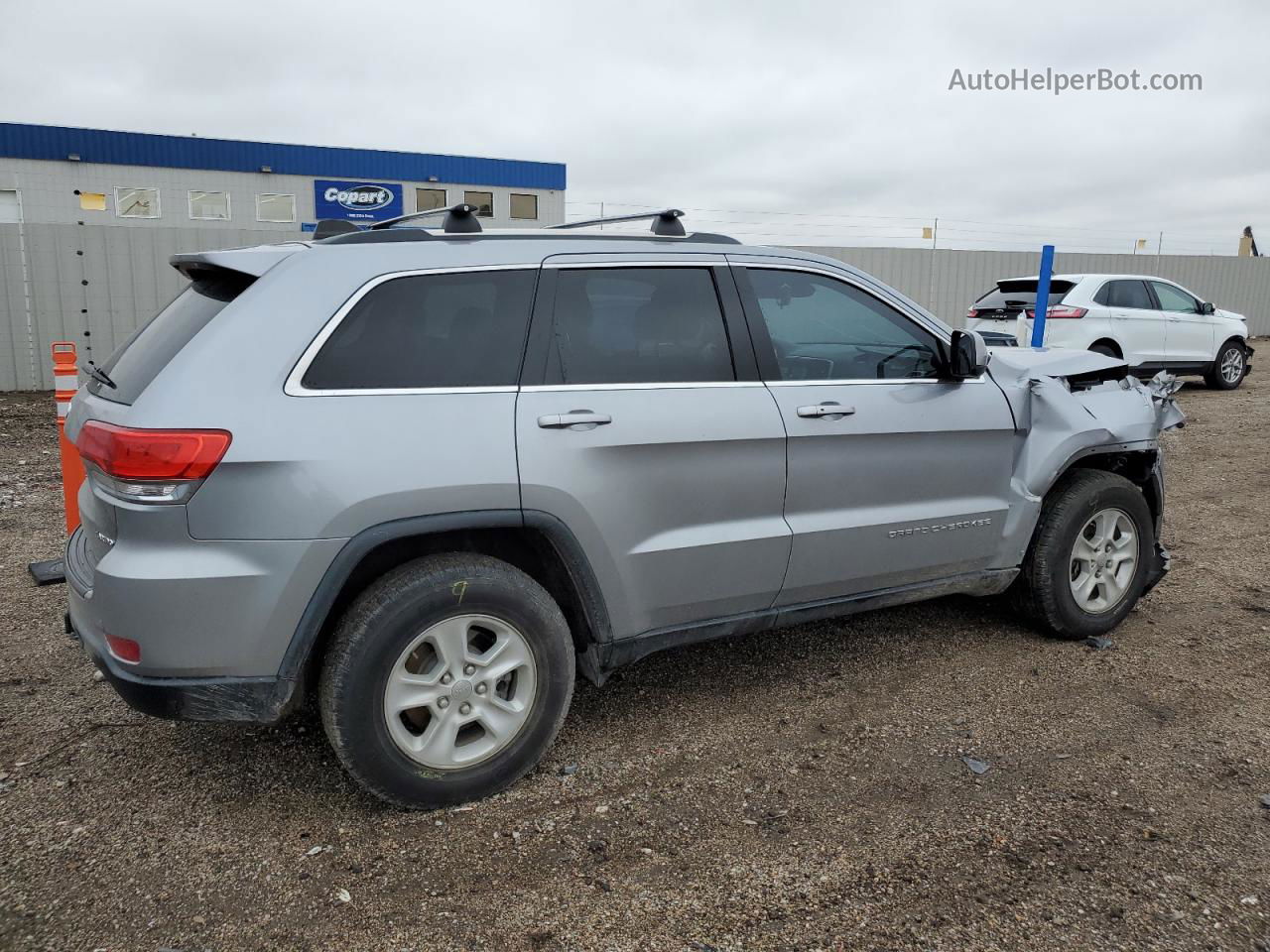 2014 Jeep Grand Cherokee Laredo Серебряный vin: 1C4RJFAG1EC236732