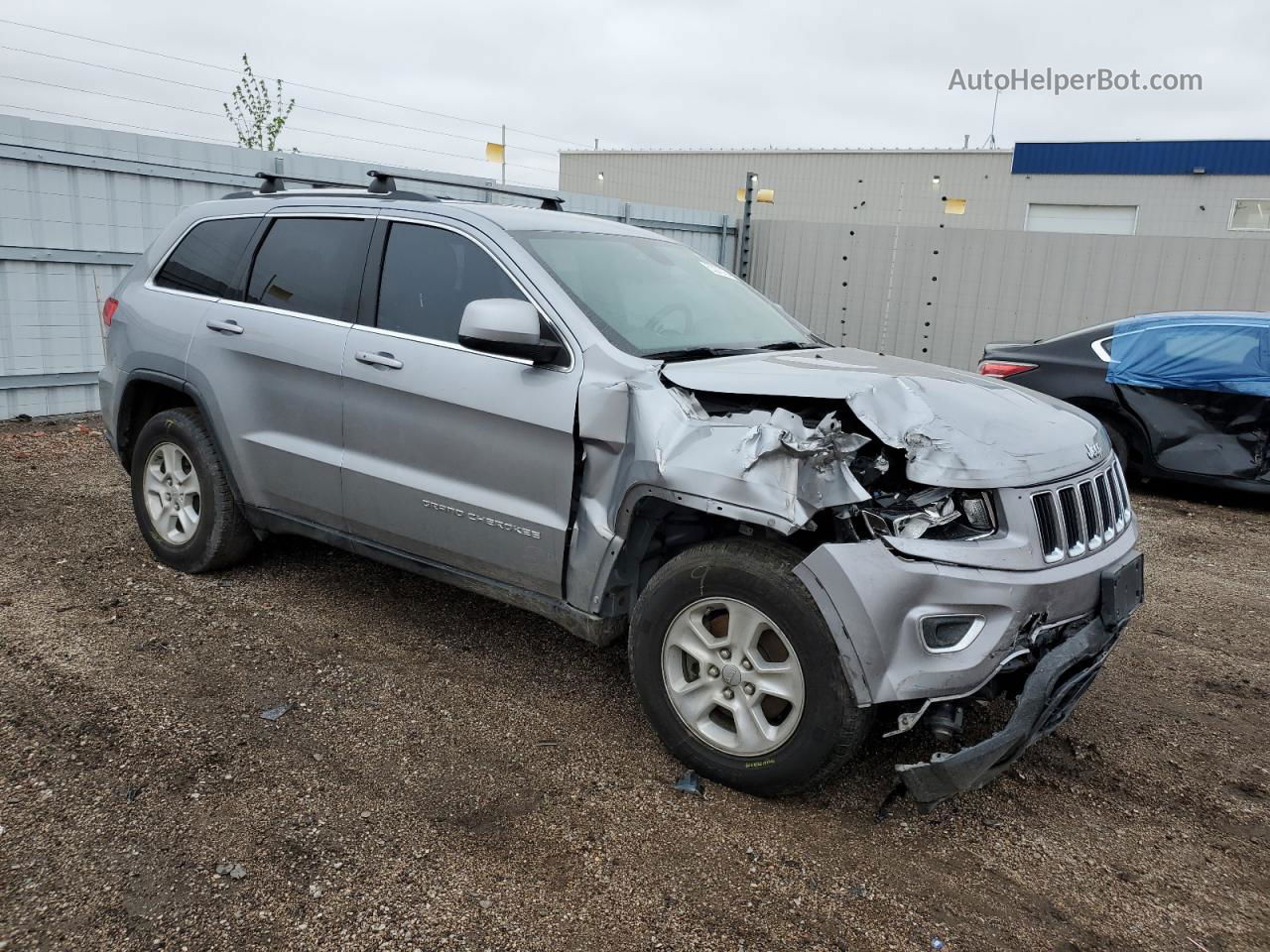 2014 Jeep Grand Cherokee Laredo Silver vin: 1C4RJFAG1EC236732