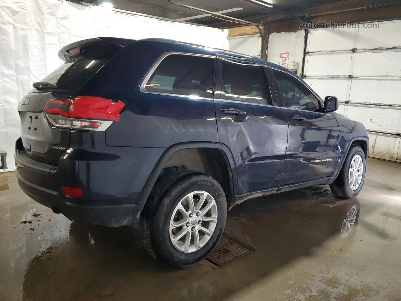 2014 Jeep Grand Cherokee Laredo Blue vin: 1C4RJFAG1EC408659