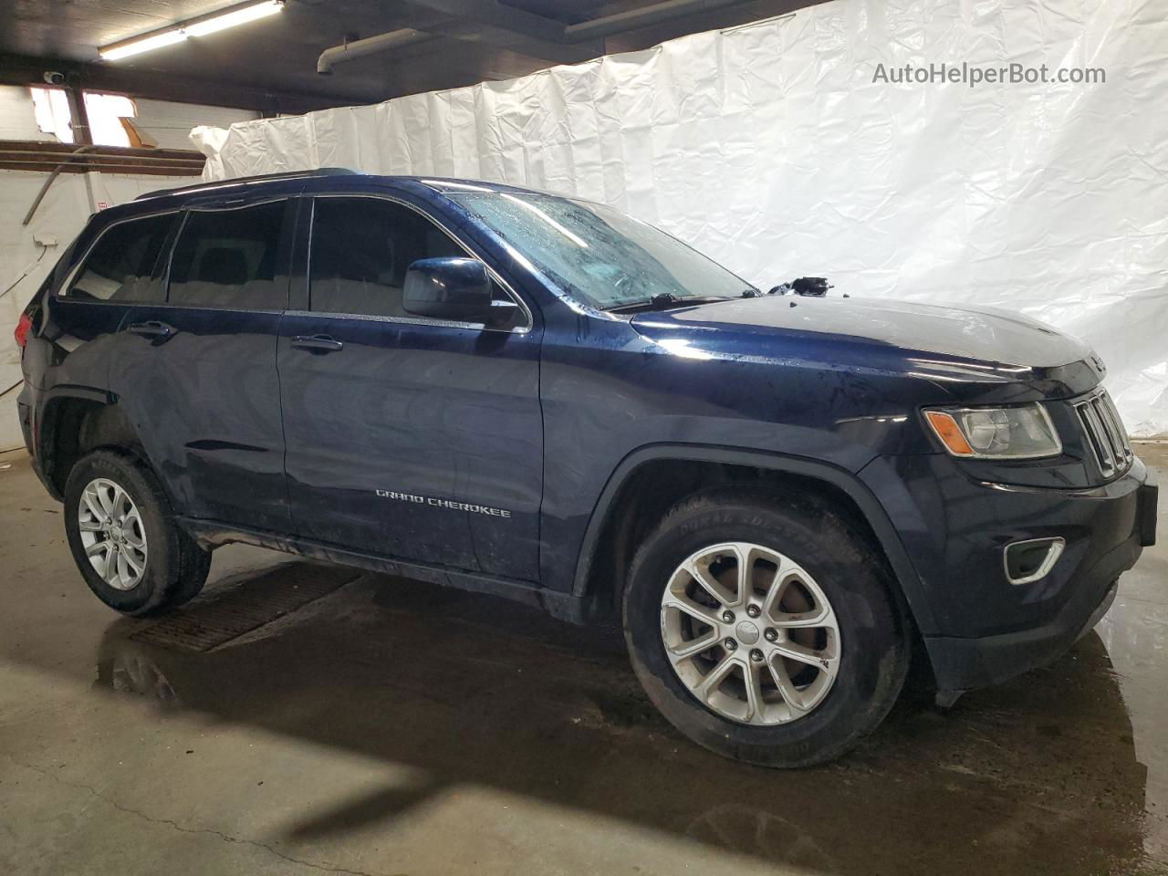 2014 Jeep Grand Cherokee Laredo Blue vin: 1C4RJFAG1EC408659