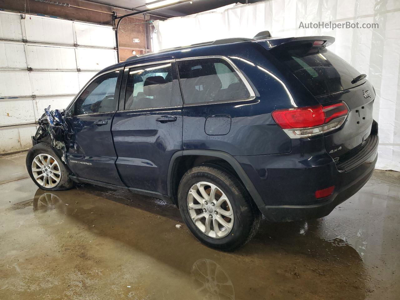 2014 Jeep Grand Cherokee Laredo Blue vin: 1C4RJFAG1EC408659