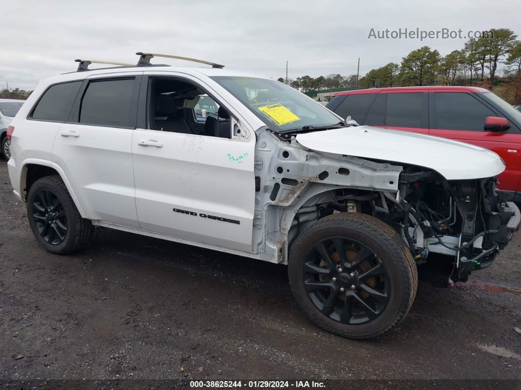 2017 Jeep Grand Cherokee Altitude 4x4 White vin: 1C4RJFAG1HC797856