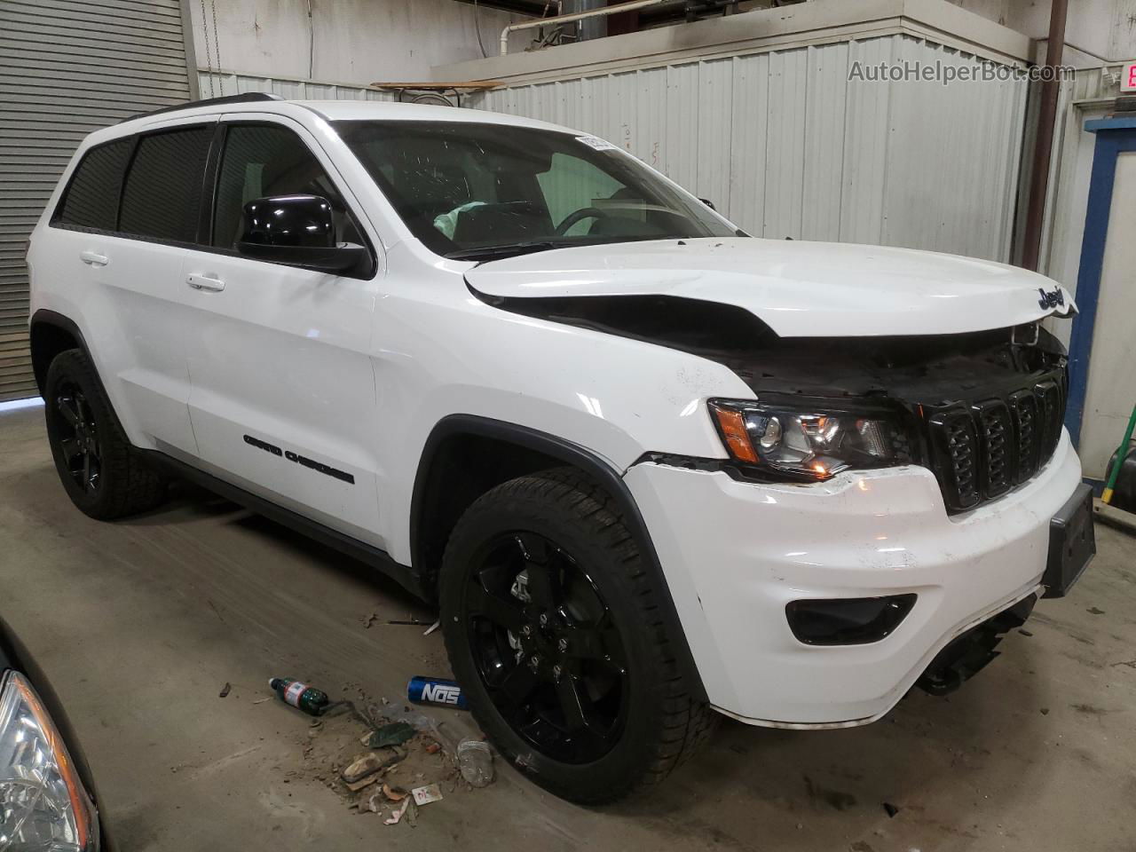 2019 Jeep Grand Cherokee Laredo White vin: 1C4RJFAG1KC566785