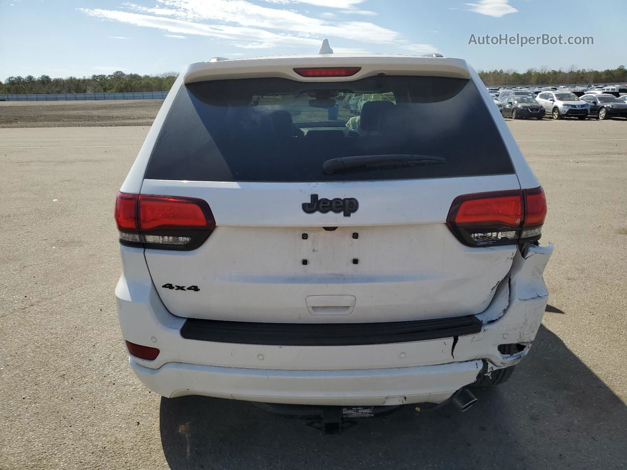 2019 Jeep Grand Cherokee Laredo White vin: 1C4RJFAG1KC629142