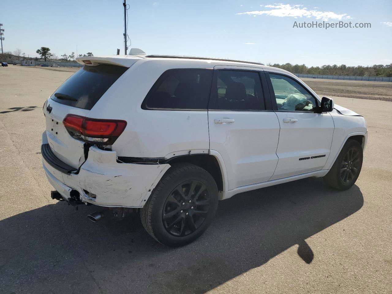 2019 Jeep Grand Cherokee Laredo White vin: 1C4RJFAG1KC629142