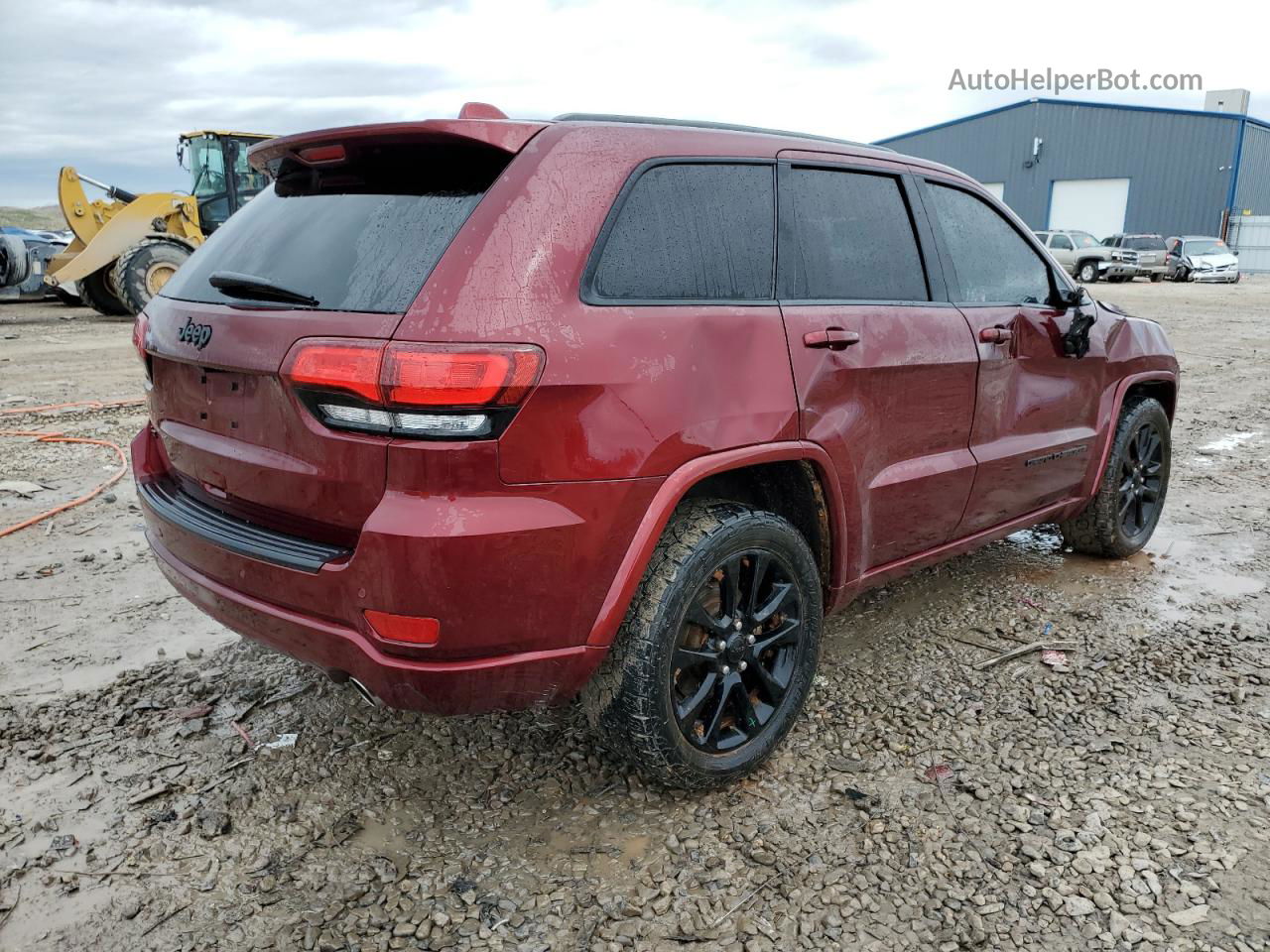 2019 Jeep Grand Cherokee Laredo Burgundy vin: 1C4RJFAG1KC668295