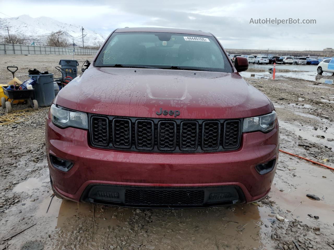 2019 Jeep Grand Cherokee Laredo Burgundy vin: 1C4RJFAG1KC668295