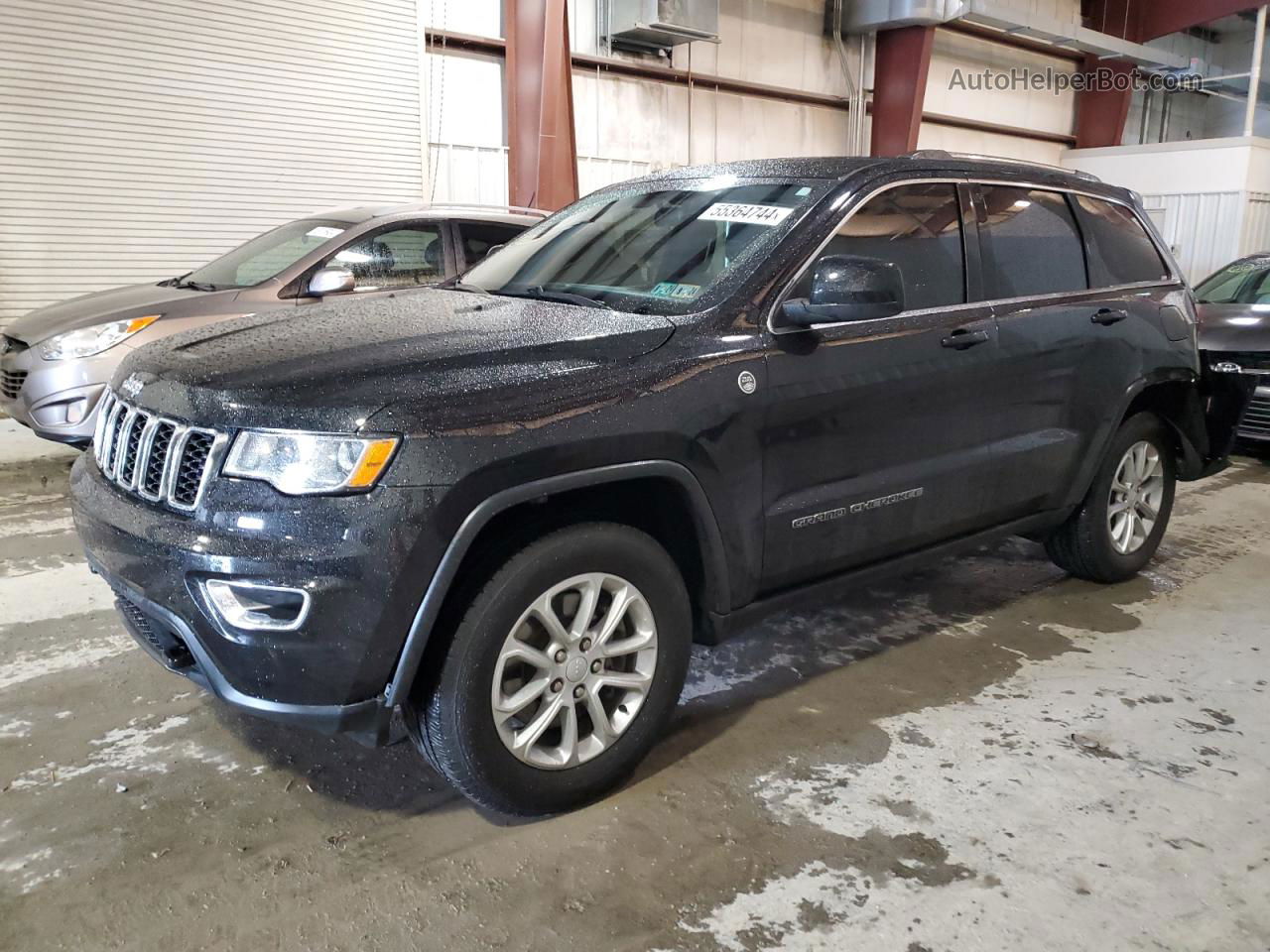 2021 Jeep Grand Cherokee Laredo Black vin: 1C4RJFAG1MC528640