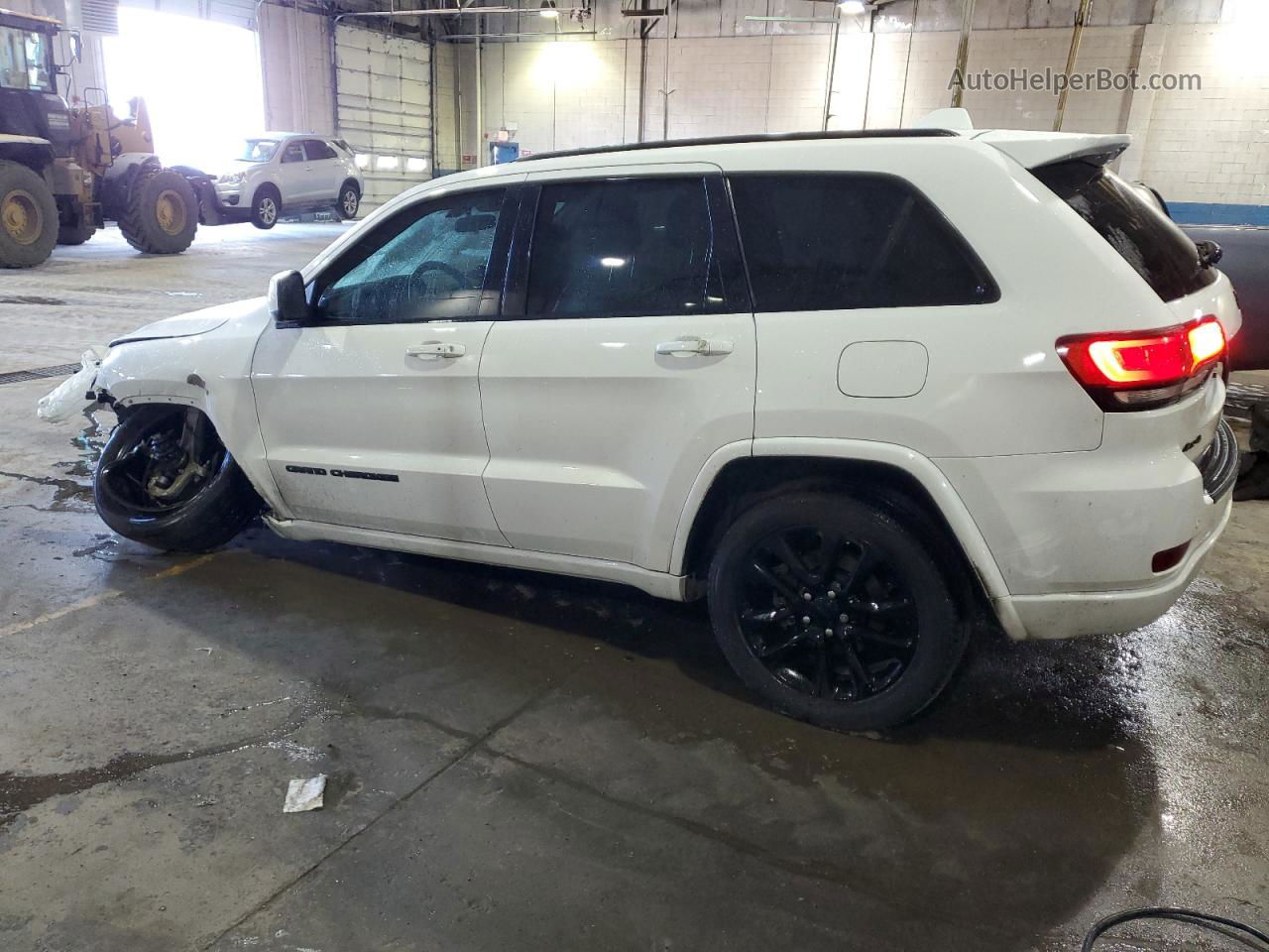 2021 Jeep Grand Cherokee Laredo White vin: 1C4RJFAG1MC530565