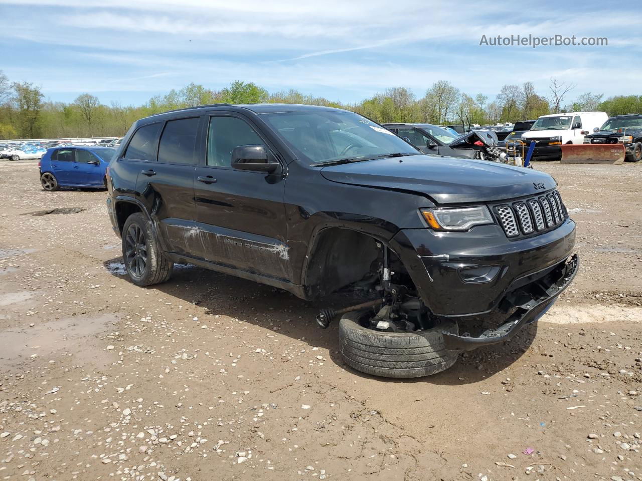 2021 Jeep Grand Cherokee Laredo Black vin: 1C4RJFAG1MC637261