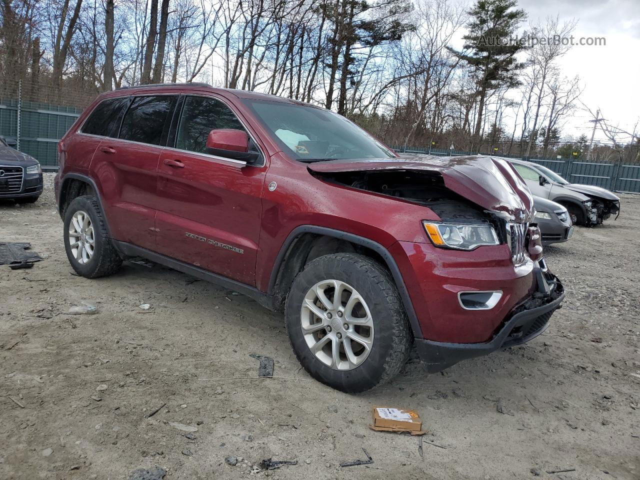 2021 Jeep Grand Cherokee Laredo Red vin: 1C4RJFAG1MC729759