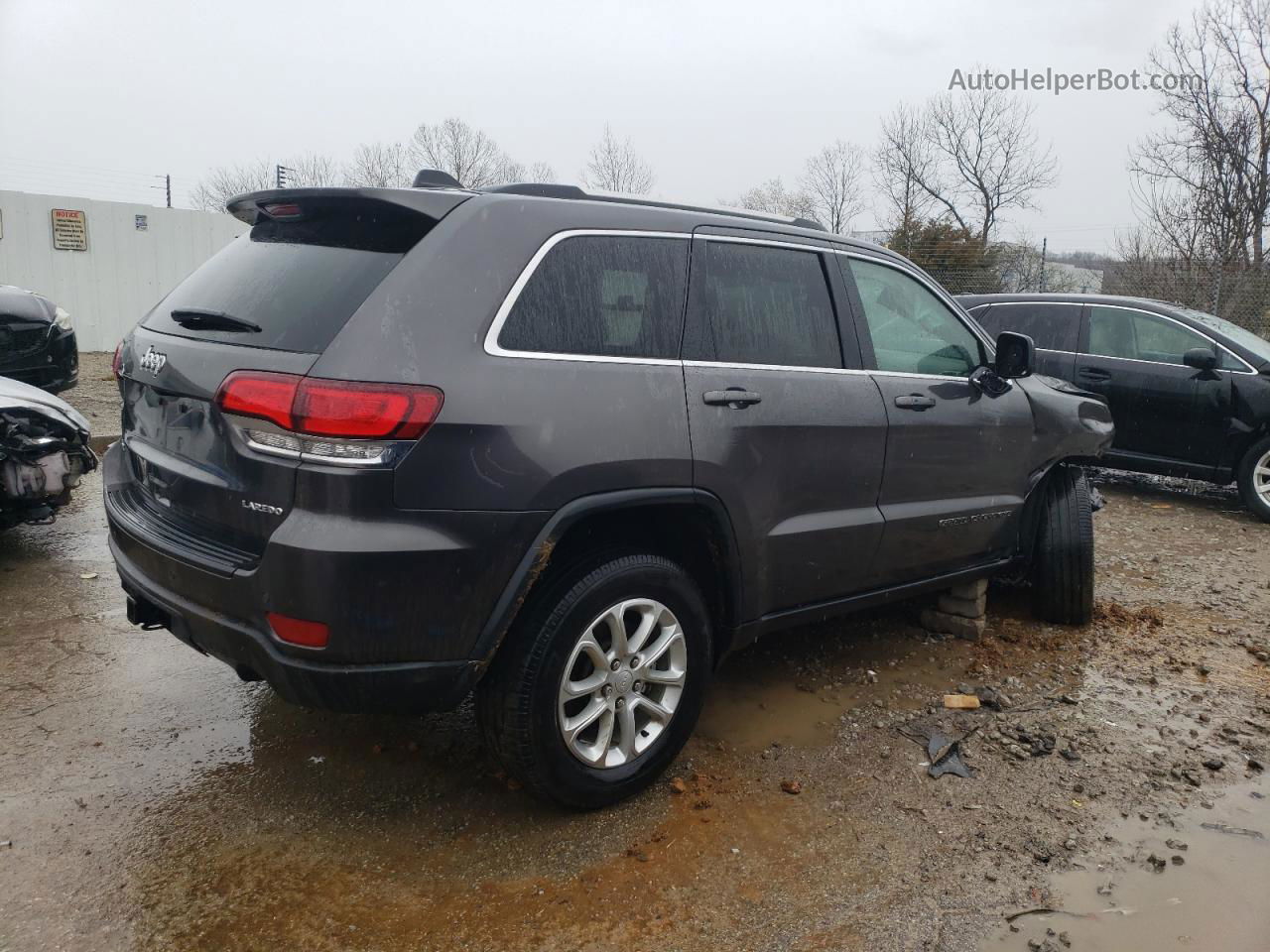 2021 Jeep Grand Cherokee Laredo Серый vin: 1C4RJFAG1MC781876