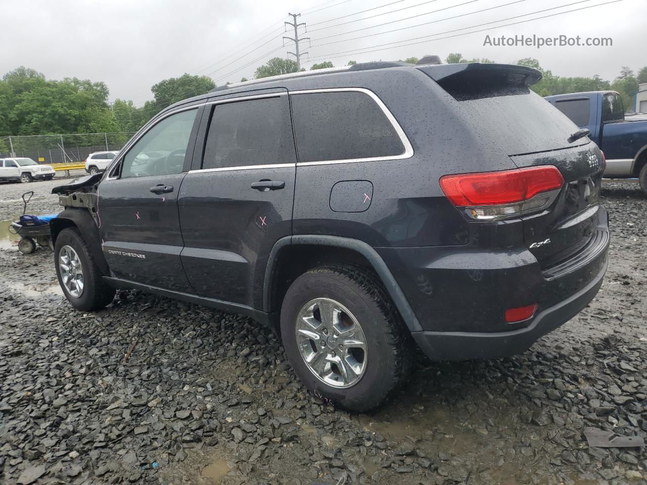 2014 Jeep Grand Cherokee Laredo Gray vin: 1C4RJFAG2EC163970