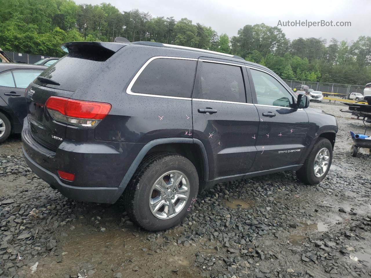 2014 Jeep Grand Cherokee Laredo Gray vin: 1C4RJFAG2EC163970