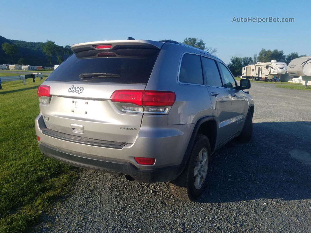 2014 Jeep Grand Cherokee Laredo Gray vin: 1C4RJFAG2EC391855