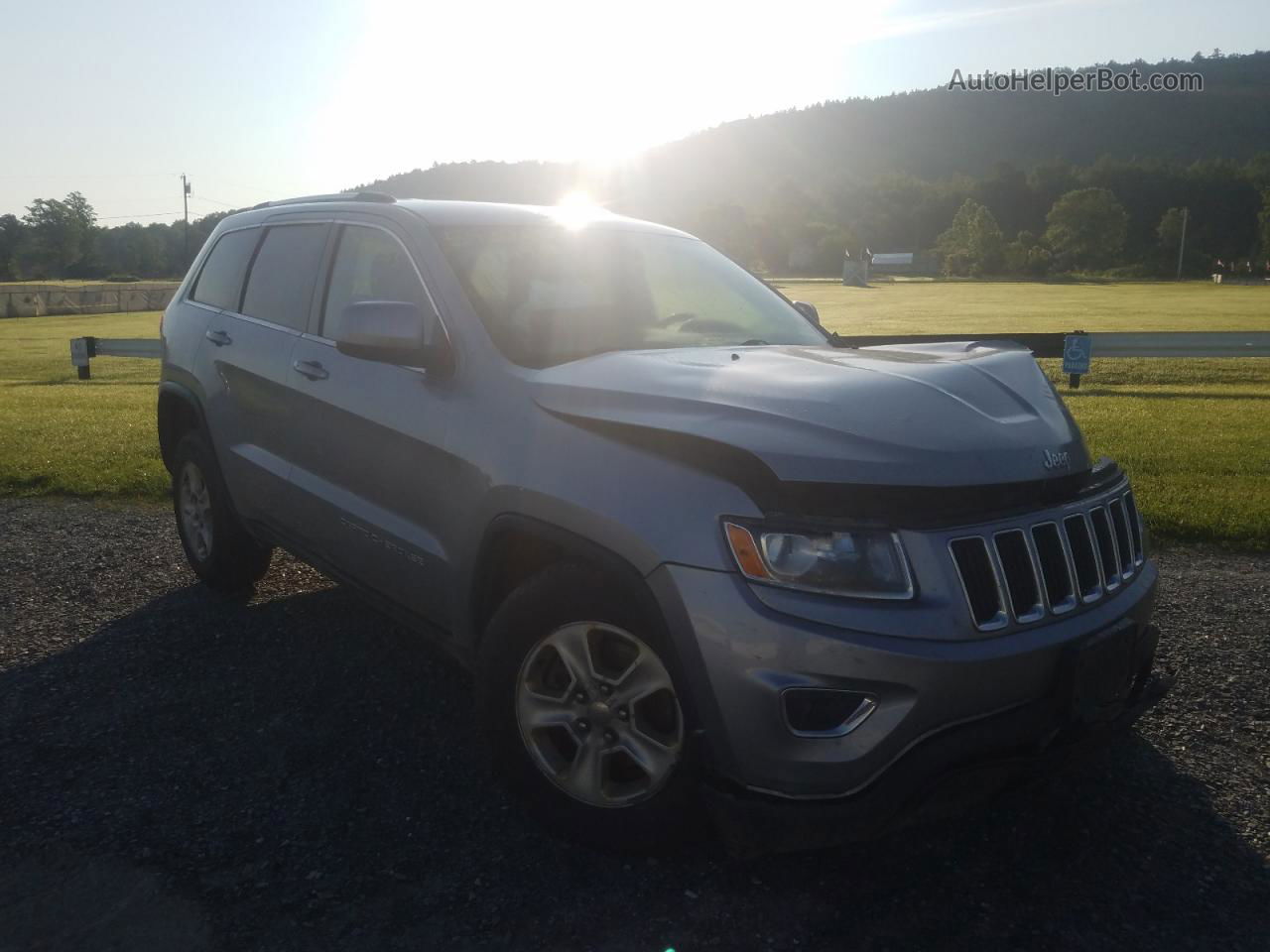 2014 Jeep Grand Cherokee Laredo Серый vin: 1C4RJFAG2EC391855